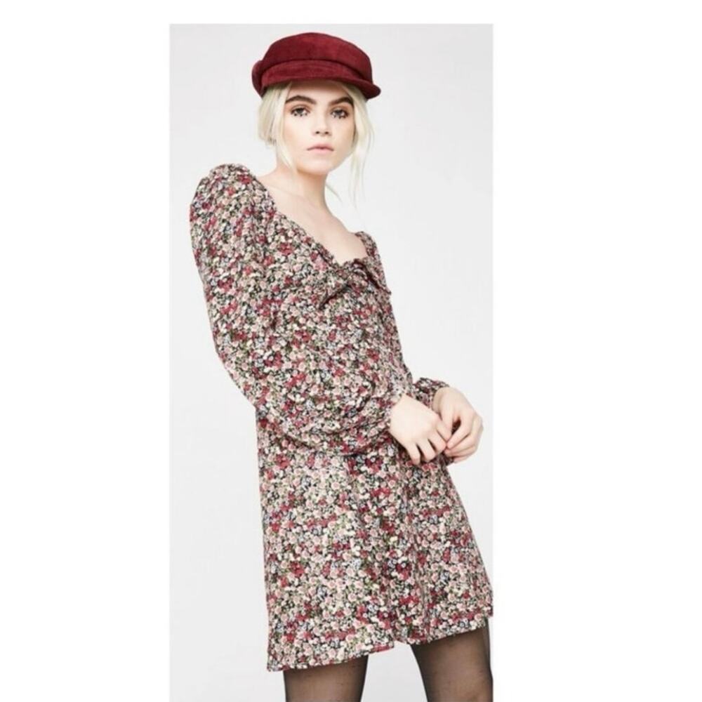 Valfre Floral 90s Clueless Mini Dress size Small